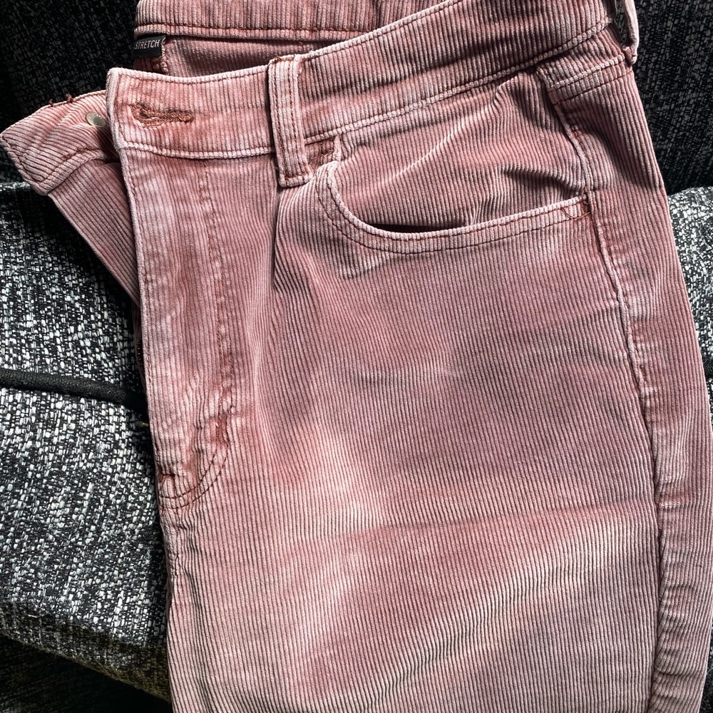 Pink Corduroy Pants
